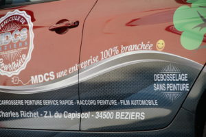 Voiture de courtoisie (ZOE, électrique)