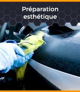 préparation esthétique de voiture