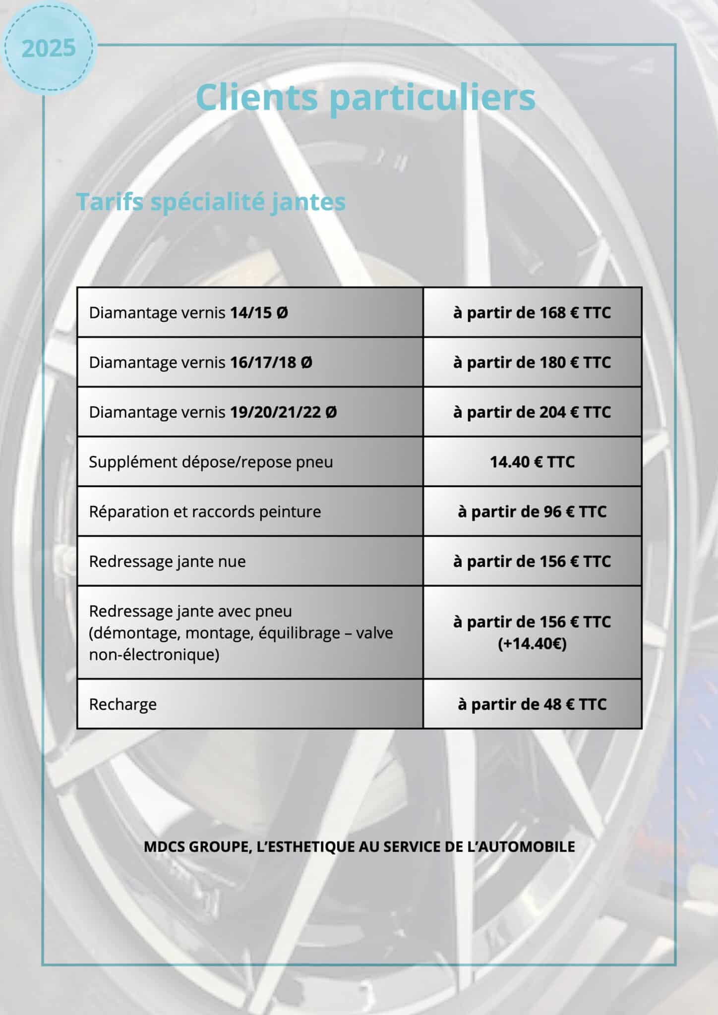 Tarifs MDCS 2025 - Page 2